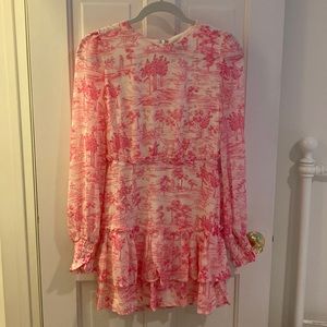 Aqua Brand Cottage Print Dress